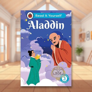 【预售】阿拉丁英文儿童分阶阅读进口原版书精装Aladdin:  Read It Yourself - Level 3 Confident Reader Ladybird Ladybird书籍