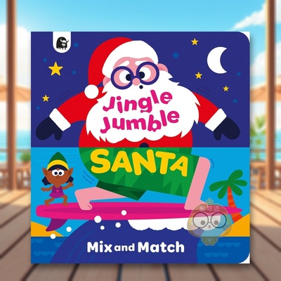 【预售】叮当圣诞老人 Jingle Jumble Santa 原版英文儿童绘本进口书籍图书外版正版