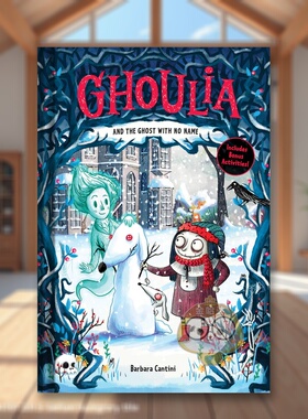 【现货】茱莉亚与无名幽灵 3 Ghoulia and the Ghost with No Name 原版英文儿童桥梁书 哥特式 儿童文学