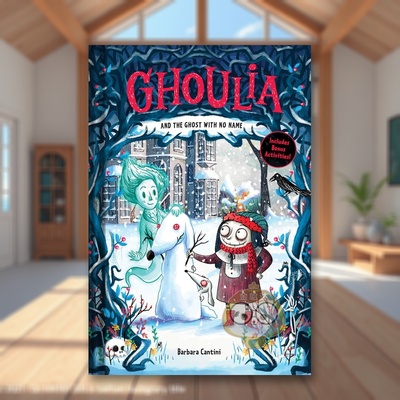 【现货】茱莉亚与无名幽灵 3 Ghoulia and the Ghost with No Name 原版英文儿童桥梁书 哥特式 儿童文学