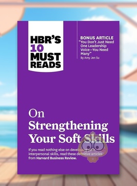【预售】哈佛商业评论关于增强软技能的10篇必读读物英文商业行销进口原版外版书简装14岁以上HBR's 10 Must Reads on Strengthe书