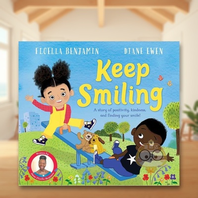 【预售】保持微笑英文儿童绘本人际关系进口原版书精装Keep Smiling Benjamin  Floella Macmillan Children's Books书籍图书外版