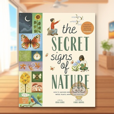 【现货】大自然的神秘信号The Secret Signs of Nature英文儿童绘本动物生态环保3-6岁精装Craig Caudill进口原版书magiccatpubli