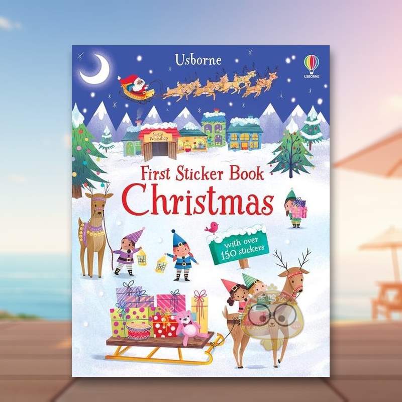 圣诞贴纸书 First Sti