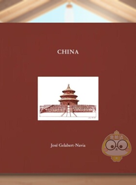 【现货】Jose Gelabert-Navia建筑绘画中国【José Gelabert-Navia】China英文建筑设计建筑师工作室Oscar Riera Ojeda精装Oscar原