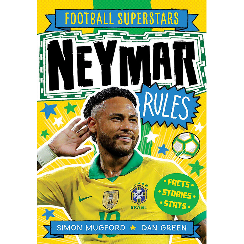 【预售】【Football Superstars】Neymar Rules,足球明星特辑：内马尔英文原版图书籍进口正版 Simon Mugford漫画