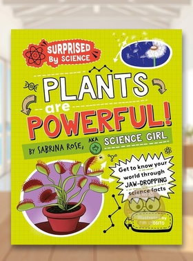 【预售】【科学的惊喜】植物太强大了！ 【Surprised by Science】Plants are Powerful! 原版英文儿童绘本进口书籍图书外版正版