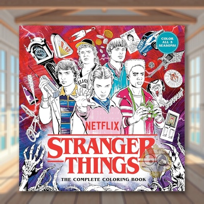 【预售】怪奇物语：涂色书 Stranger Things: The Complete Coloring Book 原版英文生活综合