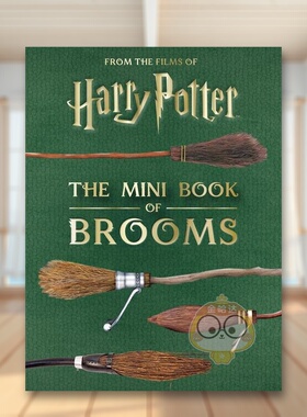 【预售】【哈利波特袖珍指南】飞人扫帚Harry Potter The Mini Book of Brooms英文影视精装Jody Revenson进口原版书Insight Edit