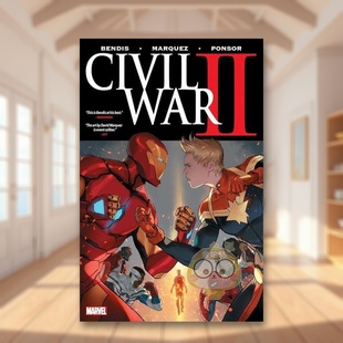 Bendis Marvel 英文漫画平装 新印刷 书Civil Printing Brian New 内战II War 正版 Michael书籍图书外版 进口原版 预售