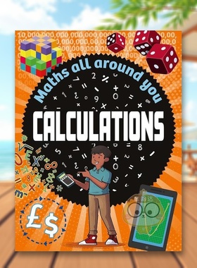 【预售】【数学无处不在】运算篇 【Maths All Around You】Calculations 原版英文儿童绘本 数学应用意识培养推荐读物进口书籍图