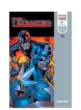 【预售】漫威漫画 终极史诗合集：超人 Ultimates Epic Collection: Super-Human 英文漫画进口原版图书籍外文正版Bryan Hitch  M