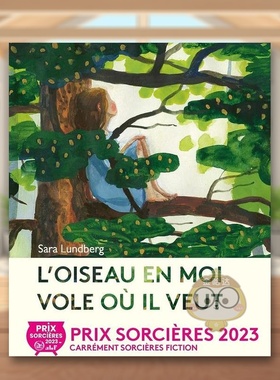 【现货】【2023法国女巫奖】当我像鸟飞向我的梦L’oiseau en moi vole où il veut法文儿童绘本Sara Lundberg3-6岁La Partie进口