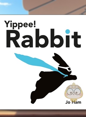 【预售】【英国插画师JoHam】好耶！兔子（纸板书）英文儿童绘本插画师进口原版书纸板书Yippee! RabbitJo HamWalker Books UK书籍