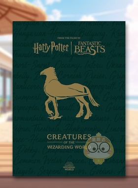 【预售】哈利波特魔法世界生物视觉指南Harry Potter Creatures of the Wizarding World英文影视精装Revenson进口原版书Insight书