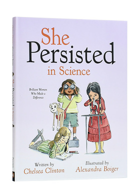 【预售】科学是她的终身事业 She Persisted in Science 英文原版青少年读物 进口英语少儿科普书籍