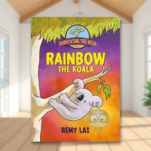 【预售】【野外生存】考拉彩虹英文儿童漫画进口原版书6岁-9岁平装【Surviving the Wild】Rainbow the KoalaLai RemySquare Fi书