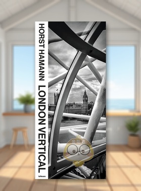 【预售】纵向伦敦英文摄影人文景观进口原版外版书精装14岁以上London Vertical Horst Hamann teNeues书籍图书正版