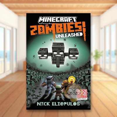 【预售】我的世界：僵尸来袭！ Minecraft: Zombies Unleashed! 原版英文儿童故事
