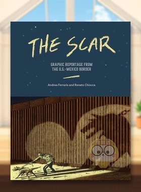 【现货】疤痕The Scar英文漫画Andrea Ferraris平装Fantagraphics进口原版书5书籍图书外版正版