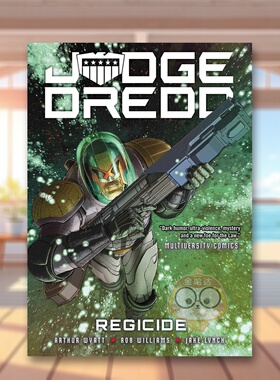【预售】特警判官弑君英文漫画进口原版书14岁以上Judge Dredd: Regicide Arthur Wyatt2000 AD书籍图书外版正版