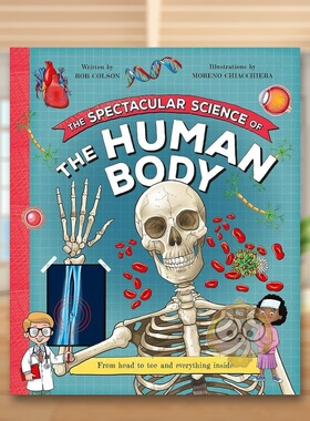 【预售】人体的奇妙科学 The Spectacular Science of the Human Body 原版英文儿童绘本进口书籍图书外版正版