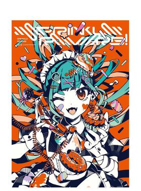 【预售】SPRINKLE REVERB！ ＳＰＲＩＮＫＬＥ　ＲＥＶＥＲＢ！ 原版日文艺术插画作品集画册画集