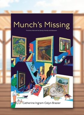 【现货】蒙克失踪了！ 找找乐英文外国美术19世纪进口原版外版书Ingram精装14岁以上Munch's Missing! The Munch Museum书籍图书正