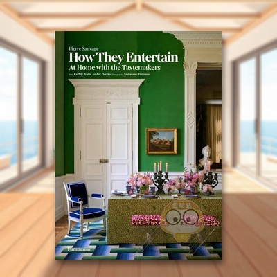【预售】与品味人士共居英文室内设计空间与装饰Pierre Sauvage 进口原版书精装14岁以上How They Entertain At Home with the T书