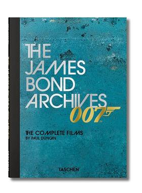 【预售】【TASCHEN】詹姆斯·邦德档案：电影全记录 The James Bond Archives. The Complete Films 原版英文生活 007 无暇赴死进