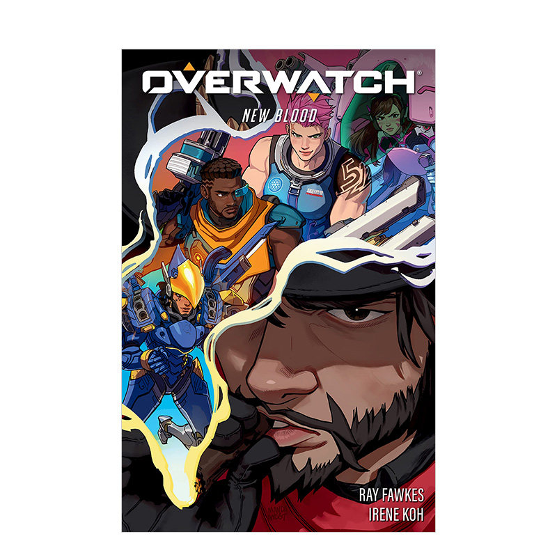 【预售】overwatch: new blood,守望先锋:新鲜血液 英文漫画