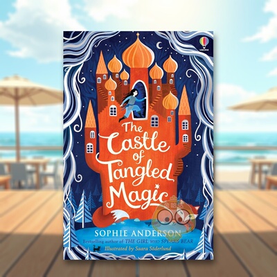 【预售】魔法缠绕的城堡 The Castle of Tangled Magic 原版英文青少年读物 奇幻冒险 Sophie Anderson进口书籍图书外版正版