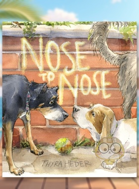 【现货】鼻尖相碰社交能力培养英文儿童绘本人际关系进口原版书精装Nose to Nose Abrams Books for Young Readers Thyra Heder书