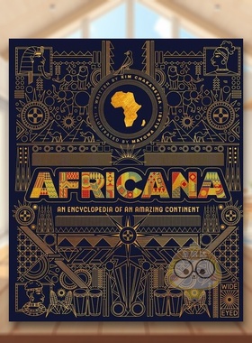 【预售】非洲大陆：神奇大陆百科全书 Africana: An encyclopedia of an amazing continent 原版英文儿童绘本进口书籍图书外版正
