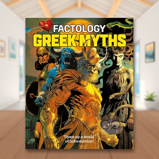 【预售】【事实学派】希腊神话 Factology: Greek Myths 原版英文儿童绘本 科普进口书籍图书外版正版