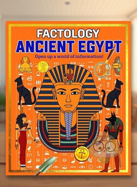 【预售】【事实学派】古埃及Factology Ancient Egypt英文儿童绘本知识百科9-12岁精装进口原版书Button Books Button Books书籍图