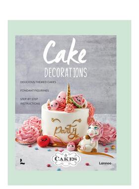 【预售】蛋糕装饰 翻糖艺术 Cake Decorations 原版英文餐饮生活美食进口书籍图书外版正版