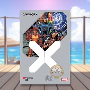 【现货】【Marvel】X战警克拉科亚时代--X之黎明总第1卷X-Men Age Of Krakoa - Dawn Of X Omnibus Vol. 1 英文漫画Jonathan Hick