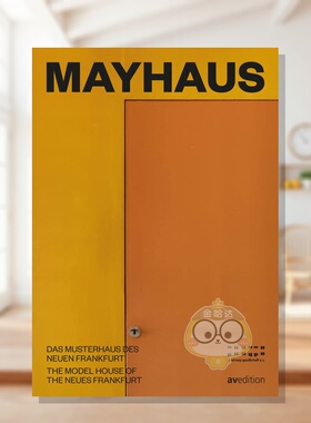 【预售】Mayhaus：法兰克福新住宅项目mayhaus: Das Musterhaus des Neuen Frankfurt原版进口书籍图书外版正版