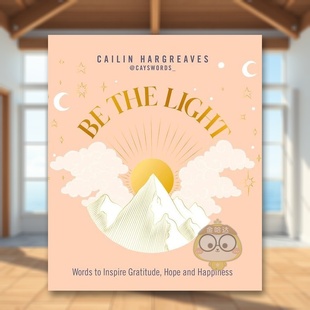 【预售】成为光明:感恩、希望和幸福英文心灵励志进口原版外版书平装14岁以上Be the Light: Words to Inspire Gratitude, Hope书