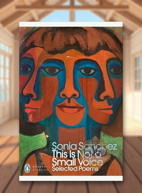 【预售】这不是一个微小的声音 This Is Not a Small Voice 原版英文诗歌 非裔女性主义诗人Sonia Sanchez