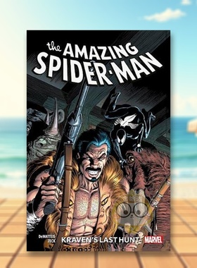【现货】【漫威】*凡蜘蛛侠猎人猎人克莱文的*后狩猎英文漫画进口原版书平装Amazing Spider-man: Kraven’s Last Hunt JM DeM书籍