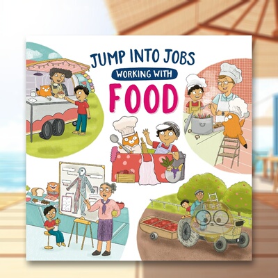 【预售】职业大冒险：从事食品工作 Jump into Jobs: Working with Food 原版英文儿童绘本进口书籍图书外版正版
