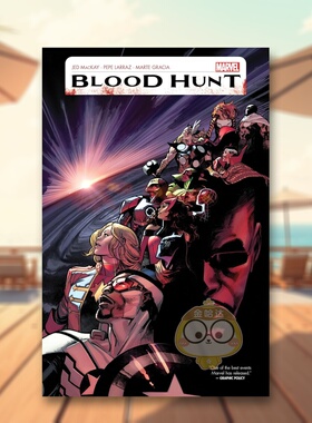 【现货】【Marvel】血色狩卷1Blood Hunt 1英文漫画MACKAY平装进口原版书2957377书籍图书外版正版