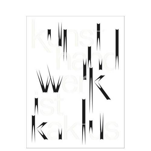 工艺美术如仙人掌（德语） Ku