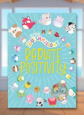 【预售】Squishmallows：散播正能量英文心灵励志进口原版外版书精装14岁以上Squishmallows : Radiate Positivity Jazwares And书