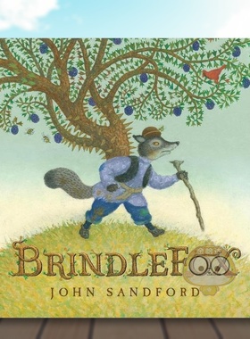 【预售】布林德福克斯英文儿童绘本人际关系进口原版书精装6岁9岁BrindleFox John Sandford  WorthyKids书籍图书外版正版