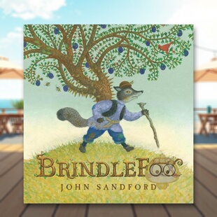 【预售】布林德福克斯英文儿童绘本人际关系进口原版书精装6岁9岁BrindleFox John Sandford  WorthyKids书籍图书外版正版