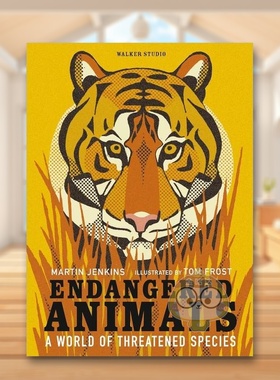 【现货】濒危动物Endangered Animals英文儿童绘本动物生态环保3-6岁平装Martin Jenkins  Tom Frost进口原版书Walker Books UK97