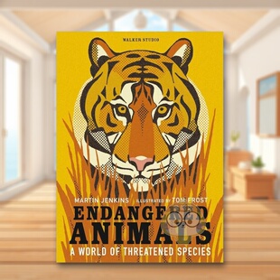 【现货】濒危动物Endangered Animals英文儿童绘本动物生态环保3-6岁平装Martin Jenkins  Tom Frost进口原版书Walker Books UK97